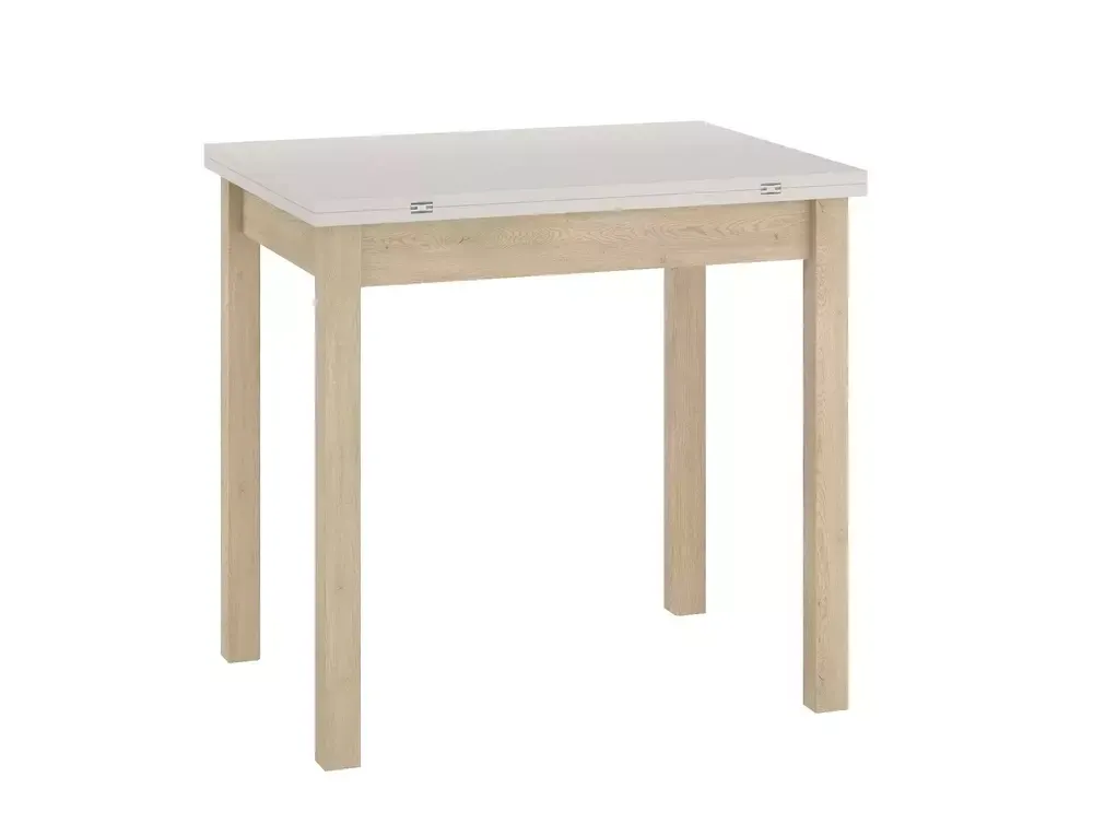 Stół rozkładany FLIP 60(120)x80 kaszmir/dąb cremona torro Stół rozkładany FLIP 60(120)x80 kaszmir/dąb cremona torro