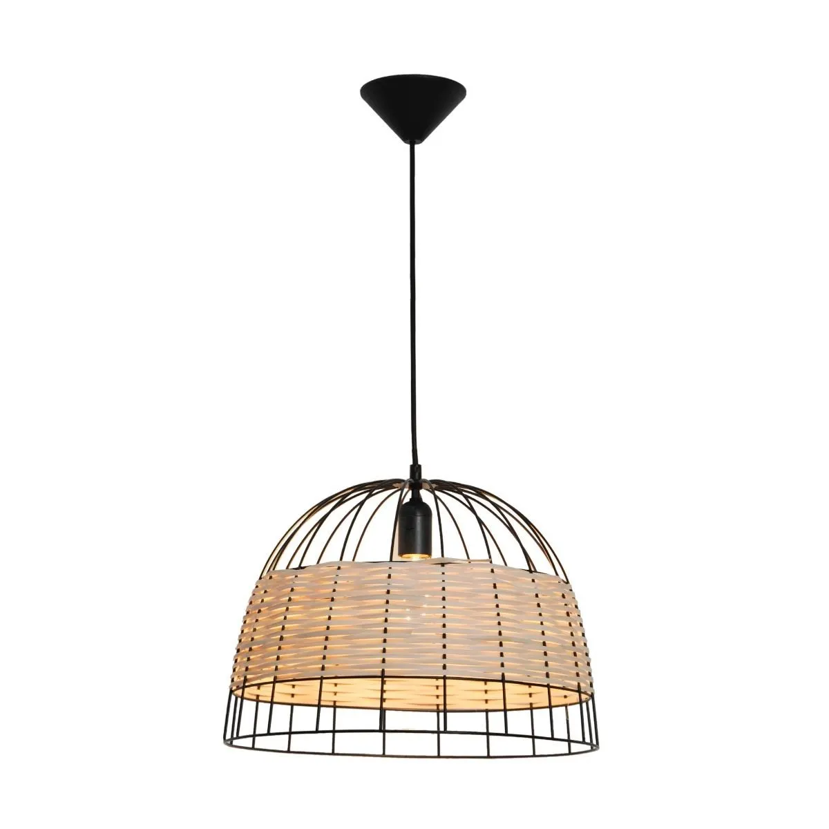 BOHO LAMPA WISZĄCA NATURAL&CZARNY/NATURAL&czarny 2 BOHO LAMPA WISZĄCA NATURAL&CZARNY/NATURAL&czarny 2