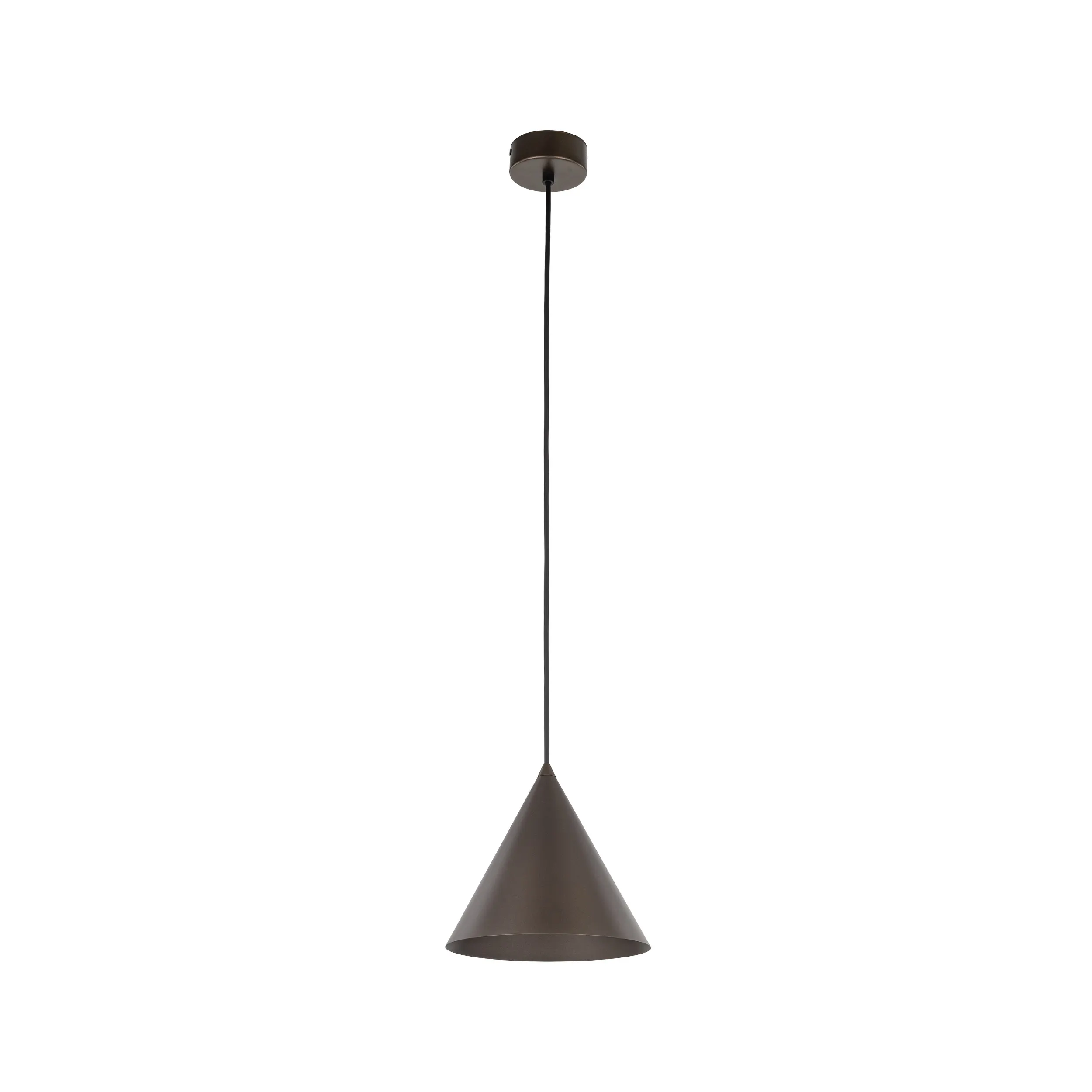 Lampa wisząca CONO brązowa 140x19cm