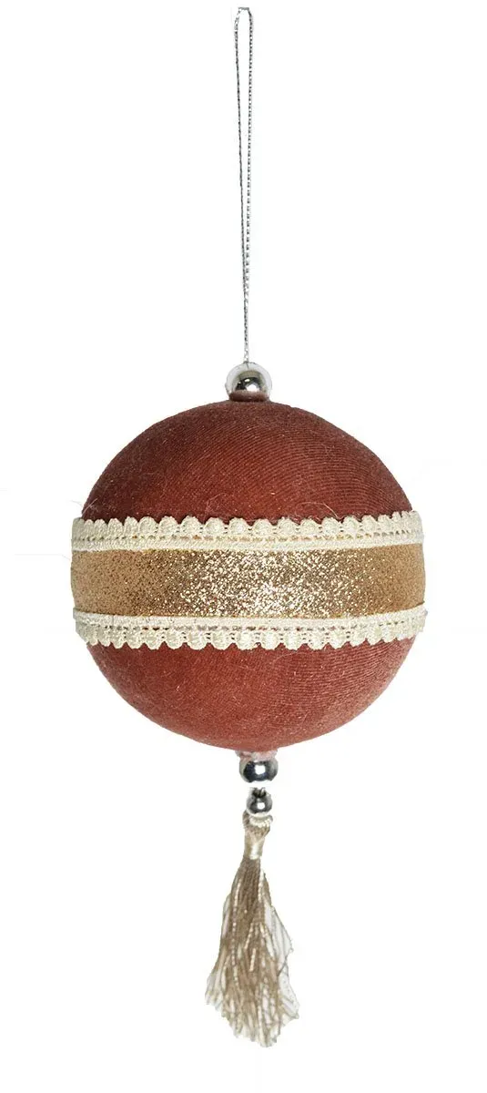 Zawieszka welurowa Z PASKIEM różowo-złota Zawieszka welurowa Z PASKIEM różowo-złota