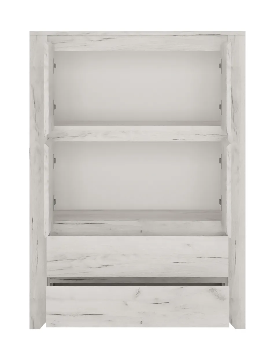 Komoda młodzieżowa z szufladami i szafką ANGEL 33 - 6001091000007