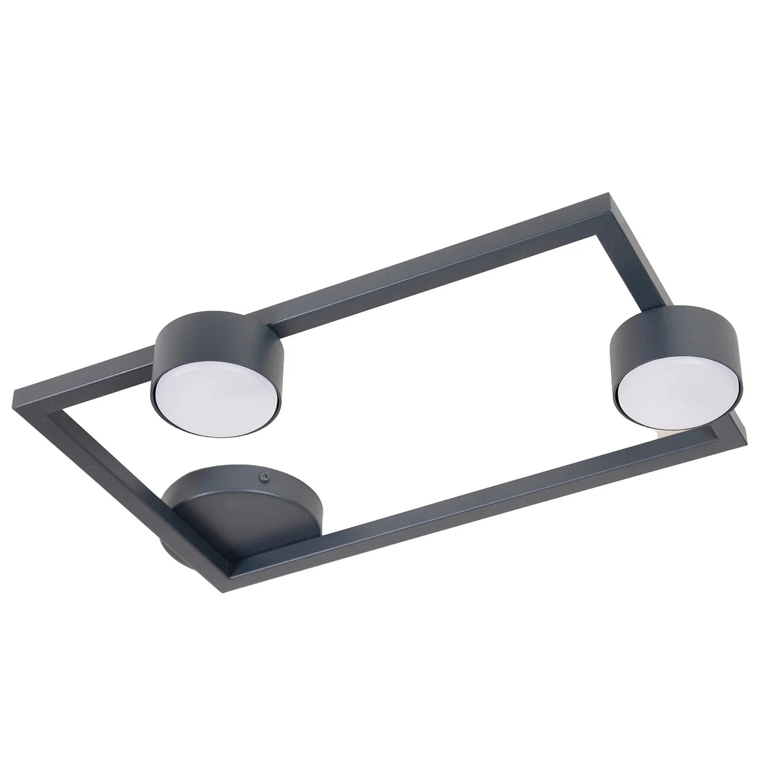 Plafon stalowy FRAME 2 grafit - SI_41280