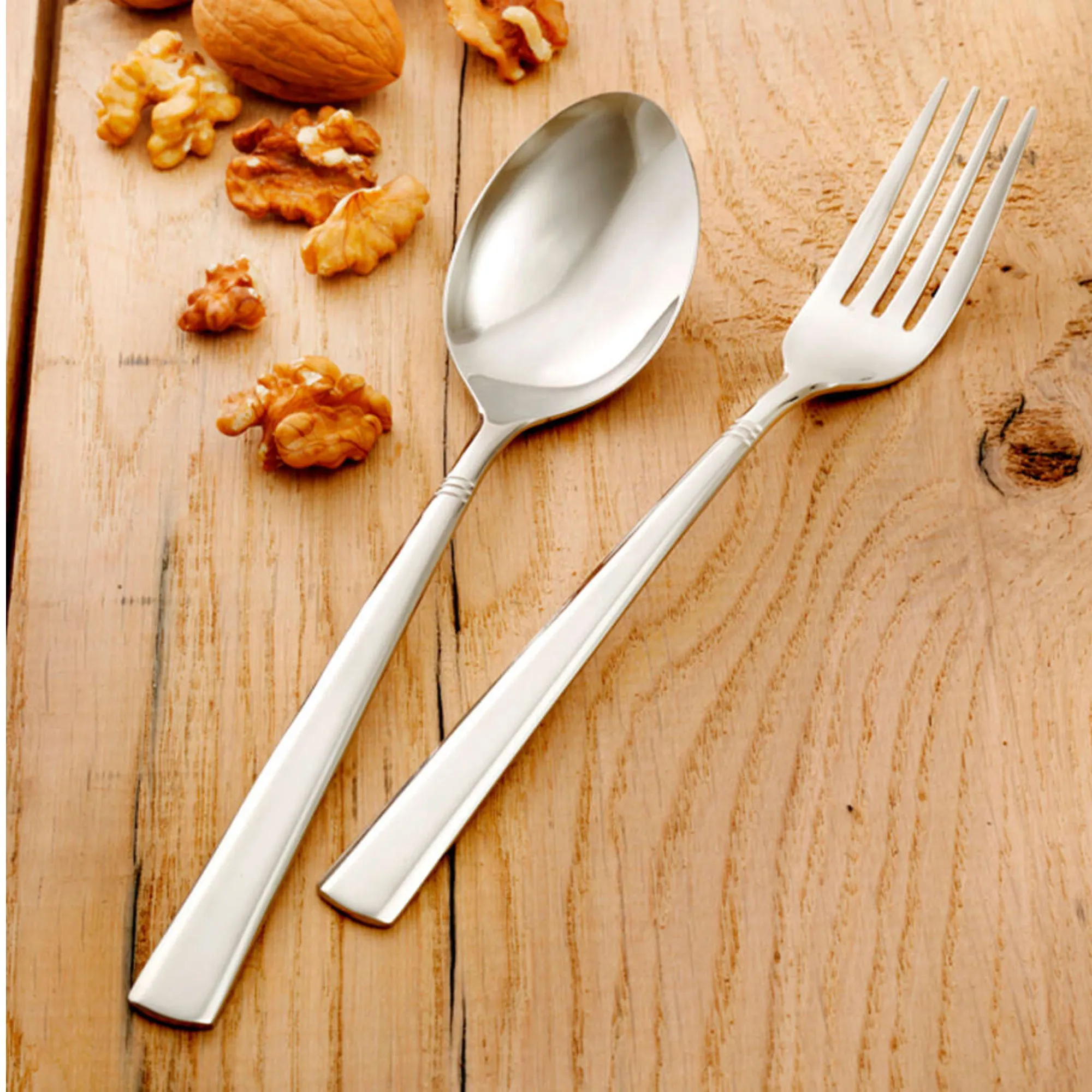 image sztućce, łyżka, widelec, stal nierdzewna, kpl sztućców