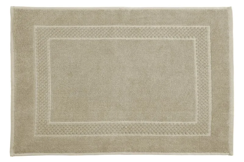 DYWANIK ŁAZIENKOWY CALEB (12) 50 X 70 CM BEŻOWY - EU_435719