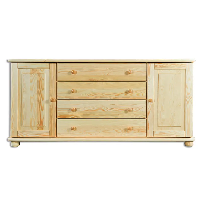 KD163 komoda S165 W76 G42 sosna dąb DREWMAX