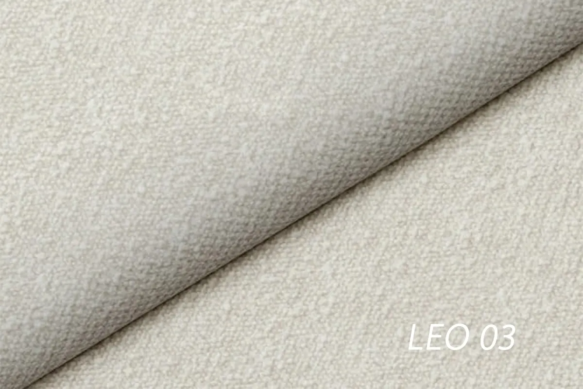 Łóżko Galin z pojemnikiem / 140x200 / Leo 03 - kremowy - B_158500