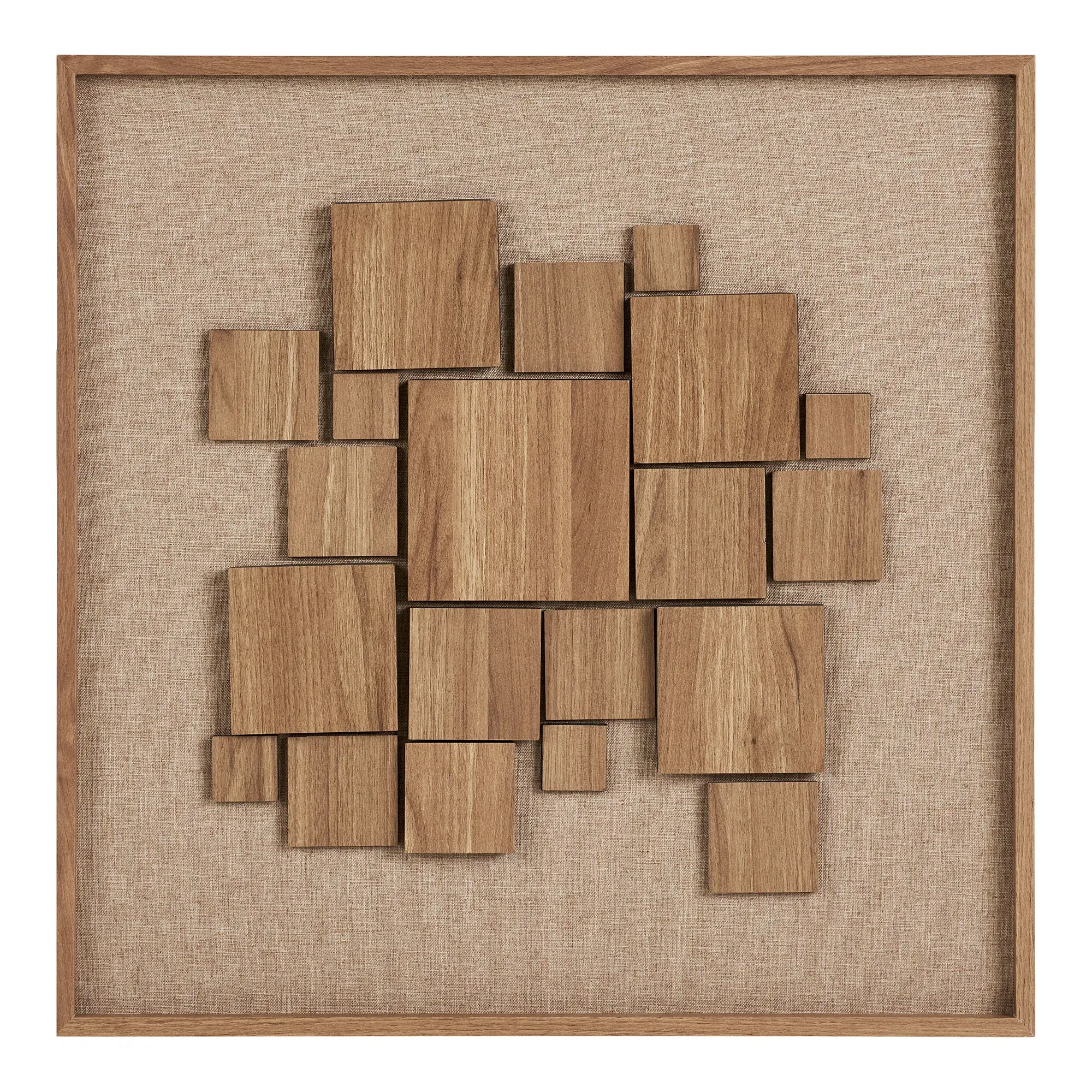Dekoracja ścienne GALA 60x60 brązowa