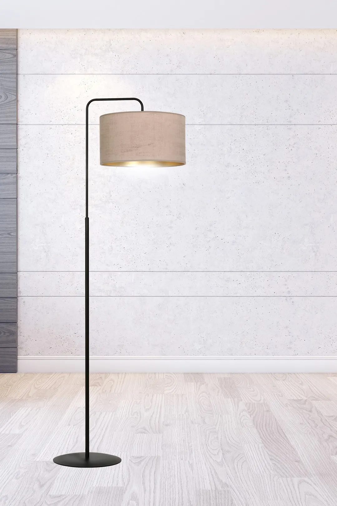 Lampa stojąca HILDE LP1 czarny różowy — zdjęcie 6