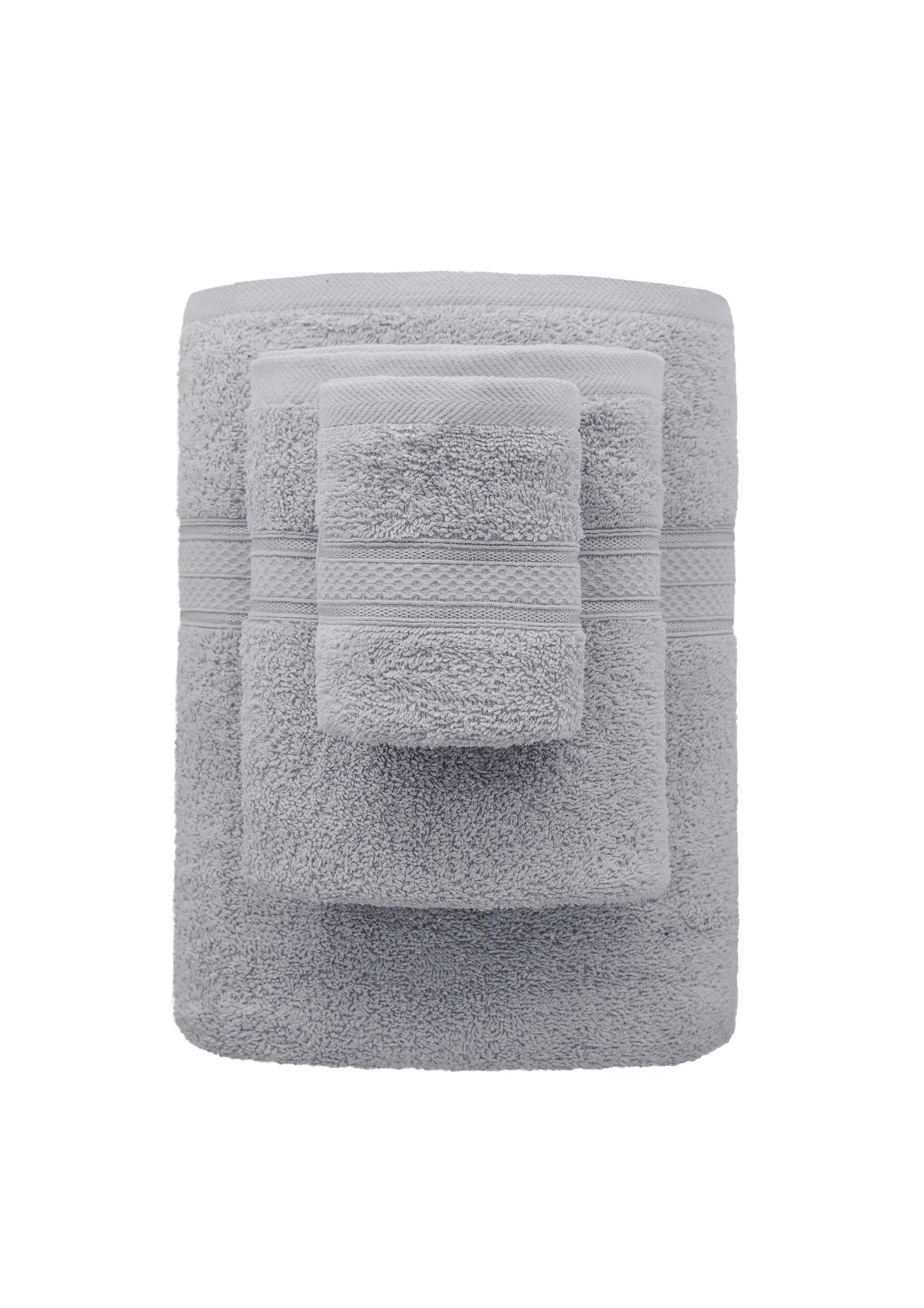 Ręcznik frotte VENA 30x50 gramatura 500 szary - FARO_23793