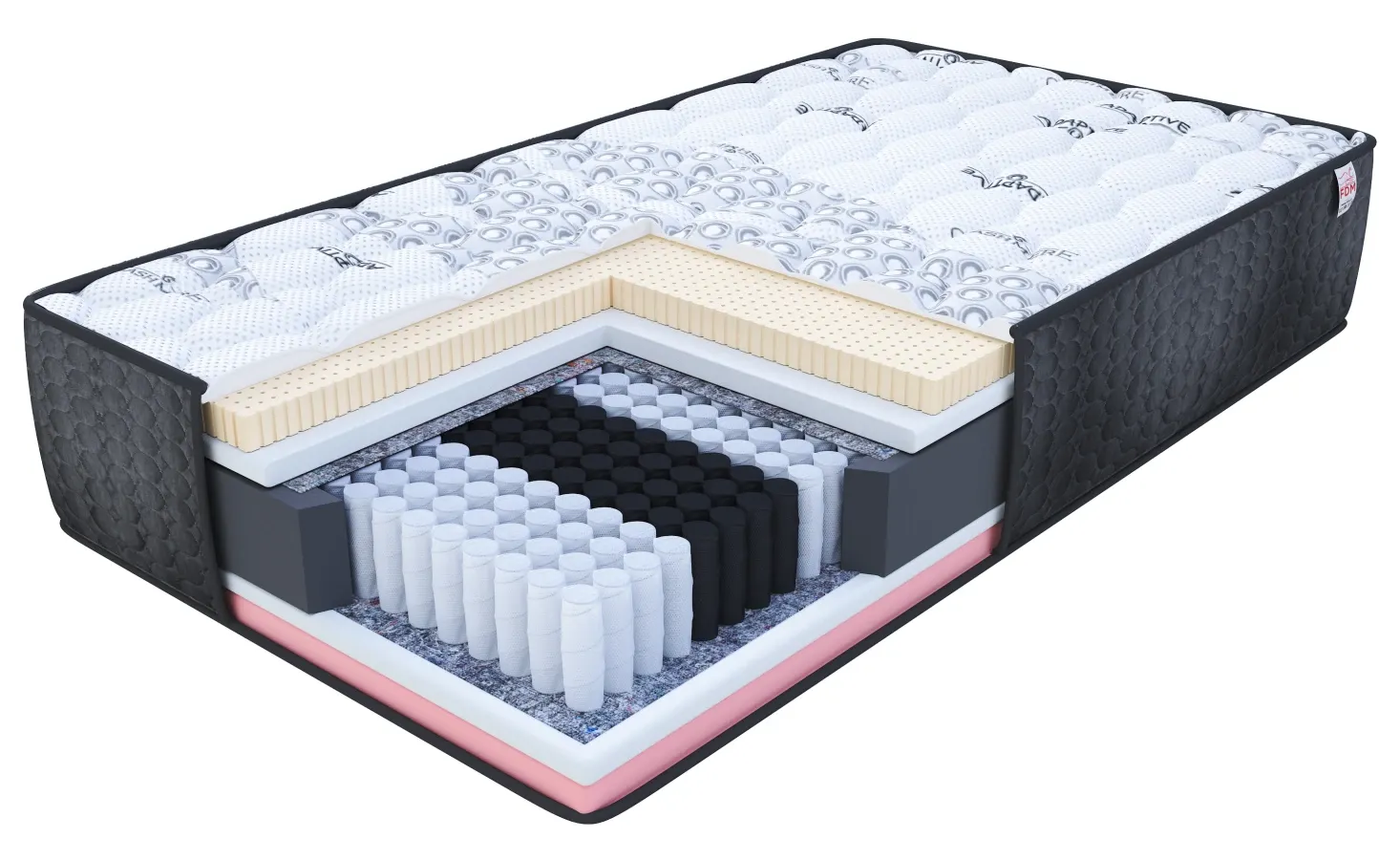 Materac multipocketowy COMFORT 80x200x31 - H2 średnio miękki