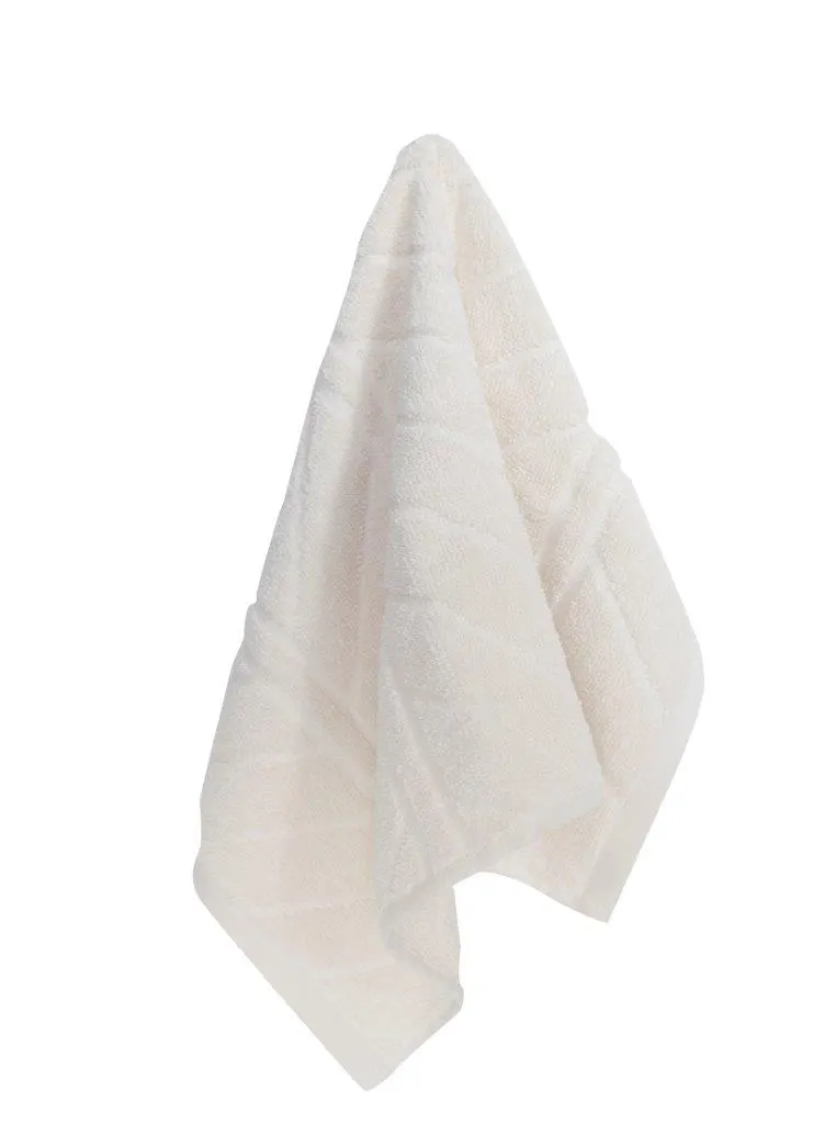 Ręcznik frotte RELIEF 30x50 gramatura 500 kremowy - FARO_30229