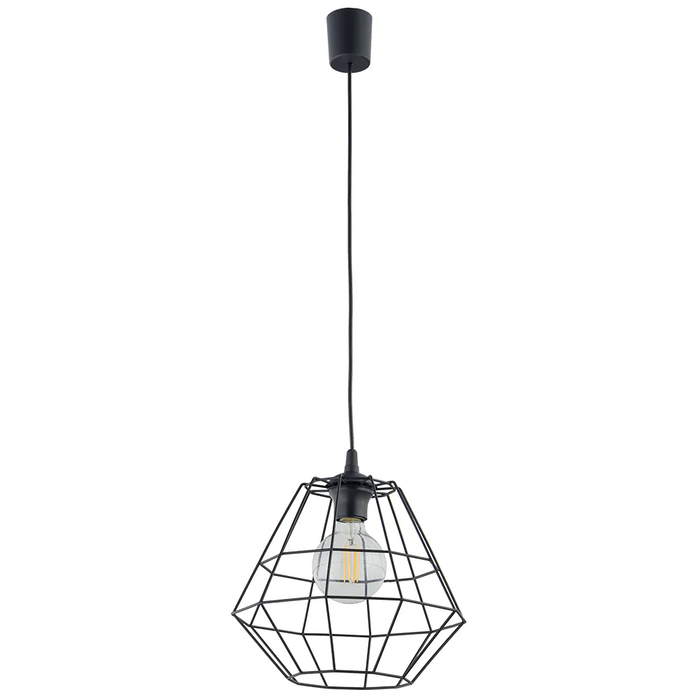 Lampa wisząca DIAMOND czarna 120x30cm
