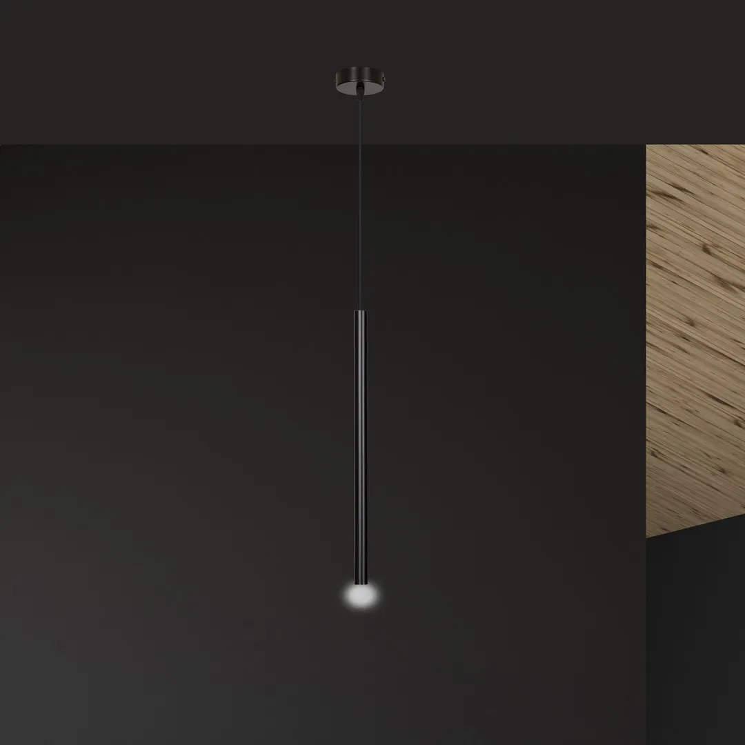 Lampa wisząca SELTER 1 czarna — zdjęcie 5