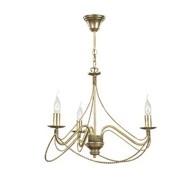 Żyrandol TORI Złoty 170/3 Żyrandol TORI Złoty 170/3