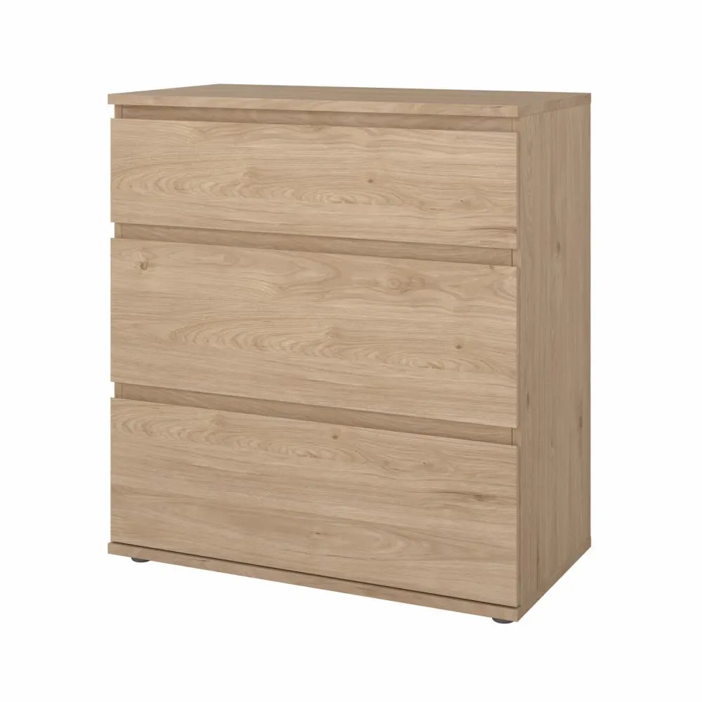 szafka, komoda, drewniana, szuflady, naturalny kolor