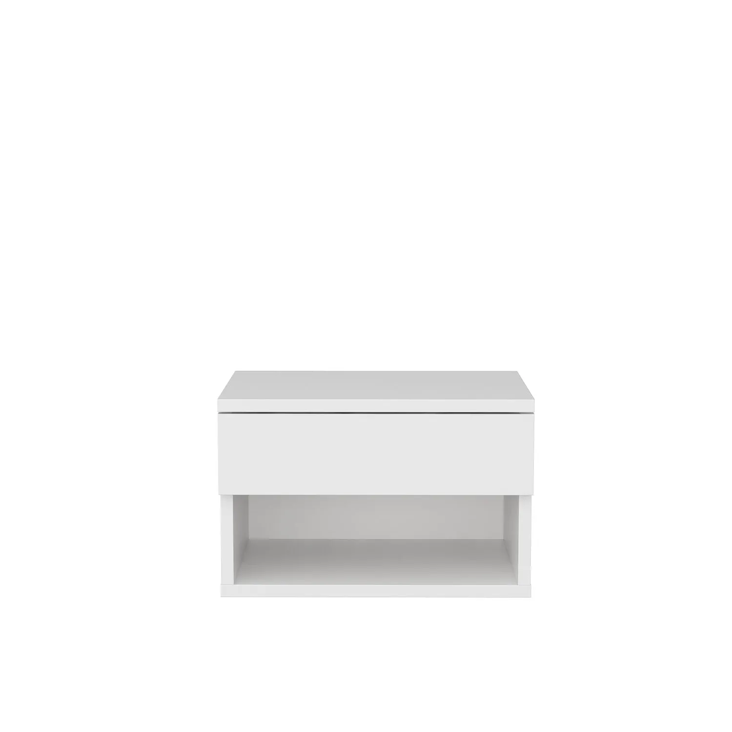 Szafka nocna wisząca z szufladą JAMOT 45x29x32 biała — zdjęcie 2
