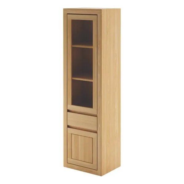 Witryna bukowa KW401 PRAWA Rustikal DREWMAX