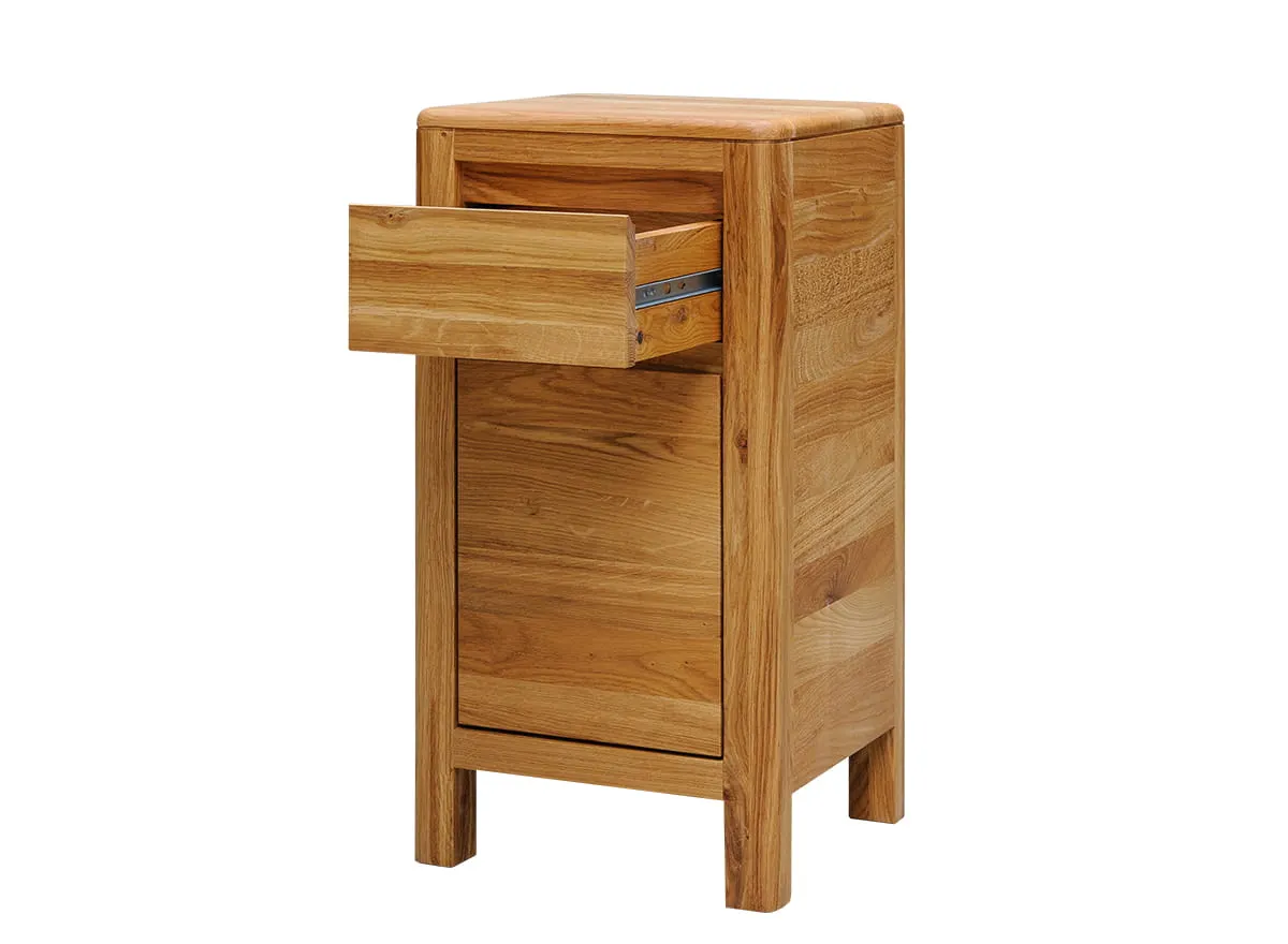 Komoda dębowa z szufladą niska Gialo 60x30x30 cm - 2SGIA22