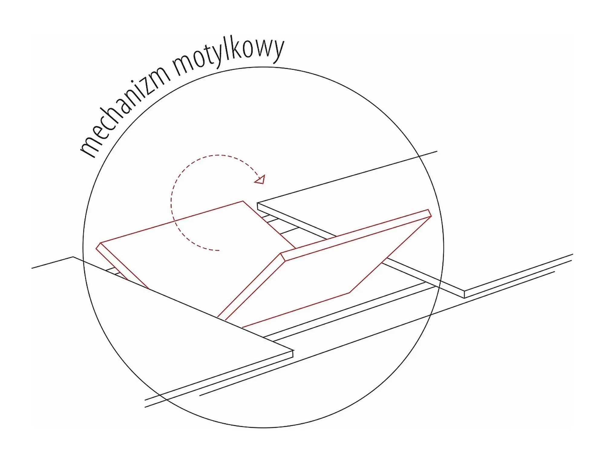 Stół rozkładany CAPITOL dąb naturalny 90x160-200 cm - CAPITOLDC160
