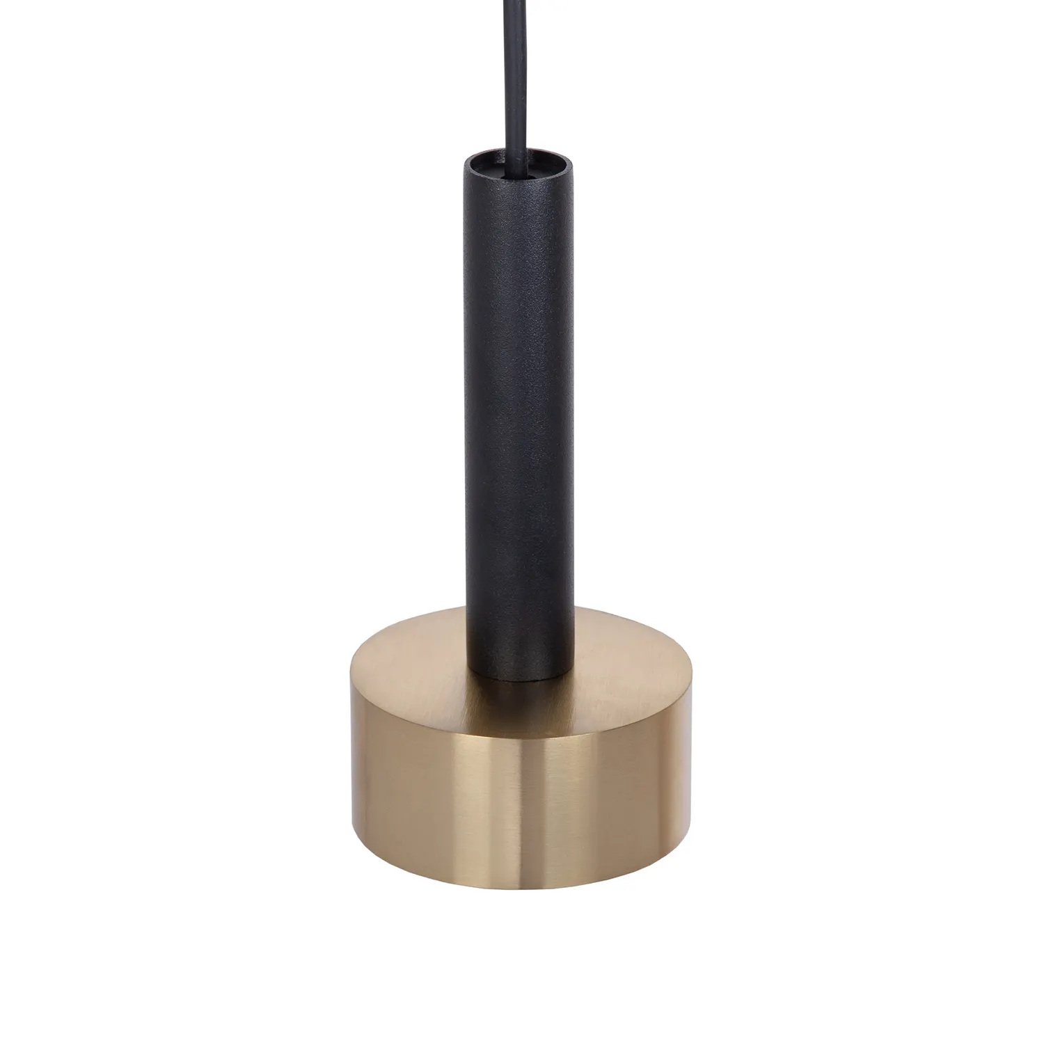 Lampa wisząca stalowa STAMP SPIDER 3 + 2 x plafon czarny złoty szczotkowany - SI_41258