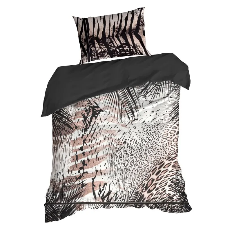 Pościel satynowa EVA 21 140 X 200 CM JASNOBRĄZOWY Pościel satynowa EVA 21 140 X 200 CM JASNOBRĄZOWY