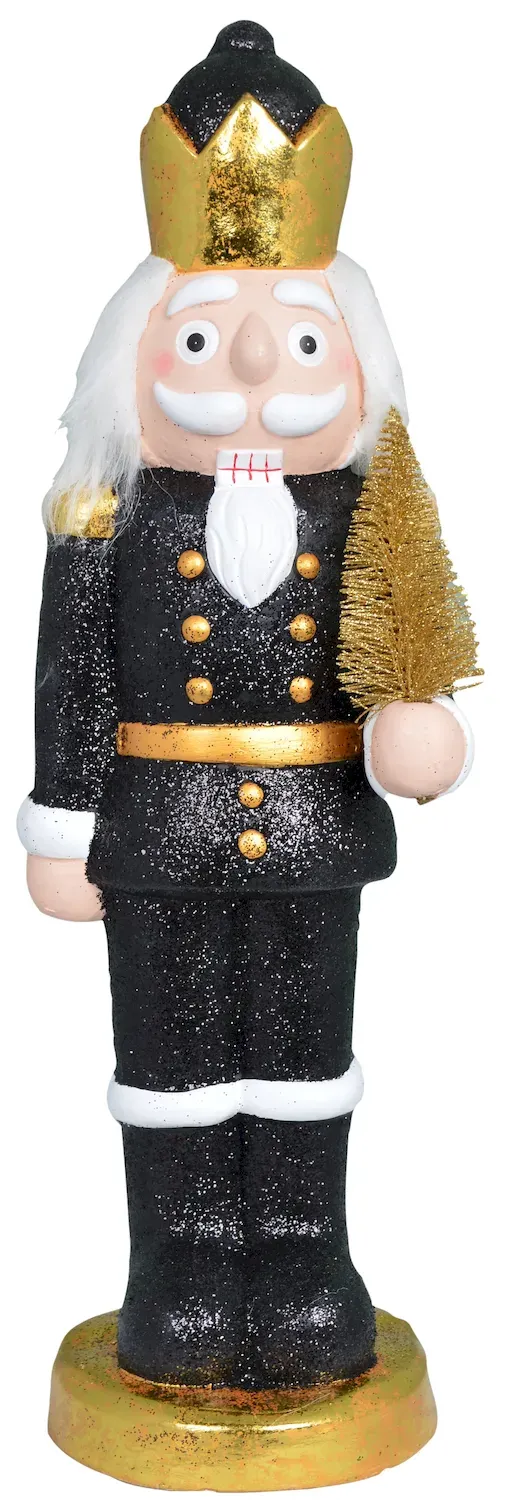 Dziadek do orzechów 3042 czarno-złoty