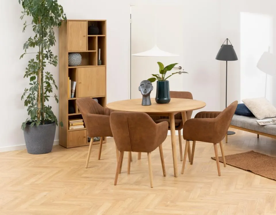 Regał otwarty RANGOON 61x180x30 Naturalny - H000023497