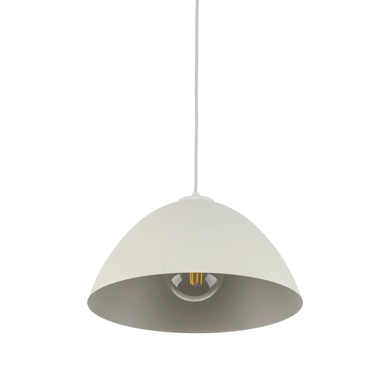 Lampa wisząca FARO beżowa 165x34cm - TK_5899