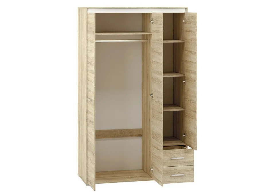 Szafa AVO 01 3-drzwiowa dąb sonoma jasna - 1AVO01-001