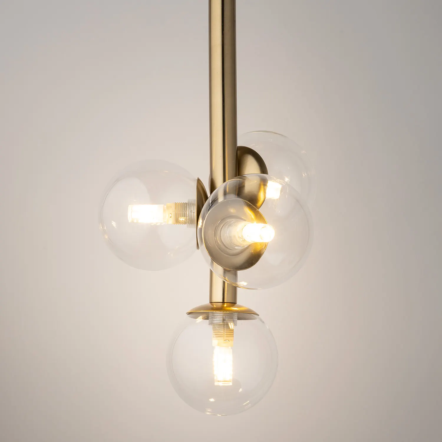 Lampa sufitowa PERLA LUX 4 złota - SI_40853