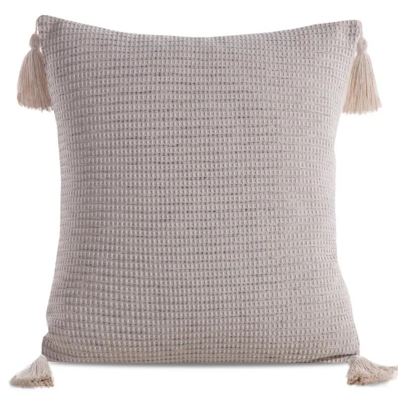 POSZEWKA BOHO 3 45 X 45 CM BEŻOWY