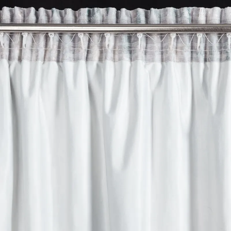 ZASŁONA GOTOWA TINA NA TAŚMIE 140X270 CM SREBRNY - EU_427886