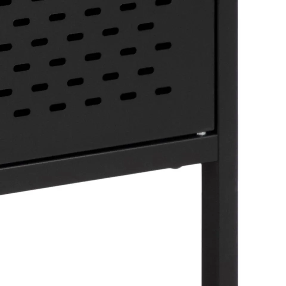 Komoda 3-drzwiowa ROMA 125x40x75 Czarny - 0000093723