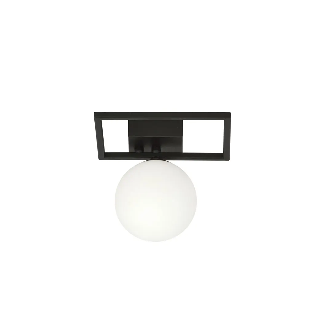 Lampa sufitowa IMAGO 1E czarny biały — zdjęcie 2