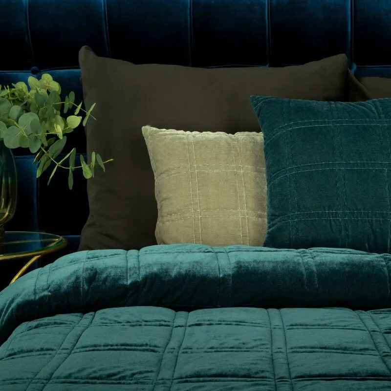 POSZEWKA KRISTIN 2 45X45 CM CIEMNOMIĘTOWY - EU_386486