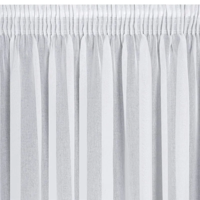 FIRANA GOTOWA ELPIDIA NA TAŚMIE 350X150 CM BIAŁY