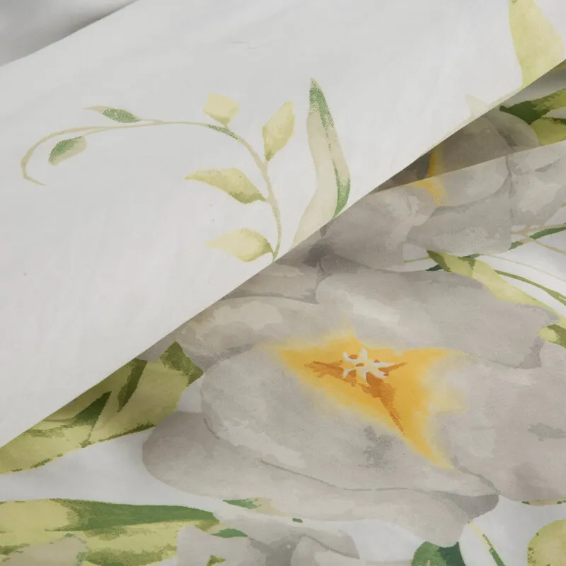 KOMPLET POŚCIELI SATYNOWEJ SPRING 22 220 X 200 CM BIAŁY - EU_451610