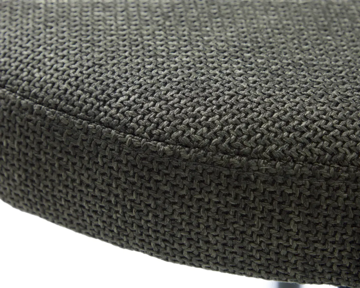 Stołek - taboret okrągły PELICAN metalowy ciemnoszary - UN_54590000