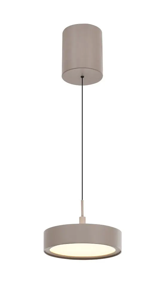 image lampa wisząca, pendant lamp, kolor beżowy, okrągła oprawa, czarny kabel