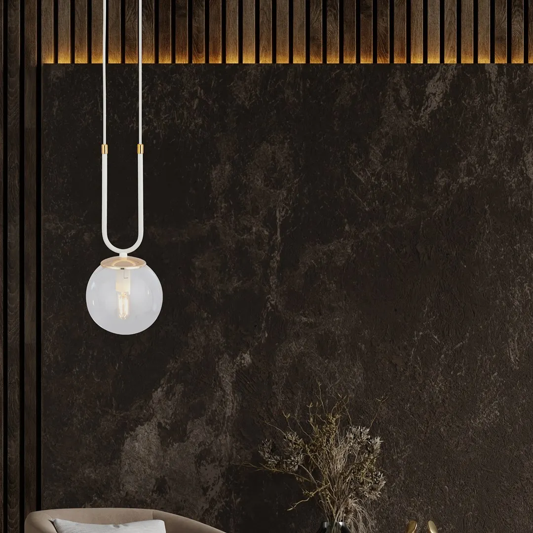 Lampa wisząca GLAM Biały 1116/1 - 1116/1