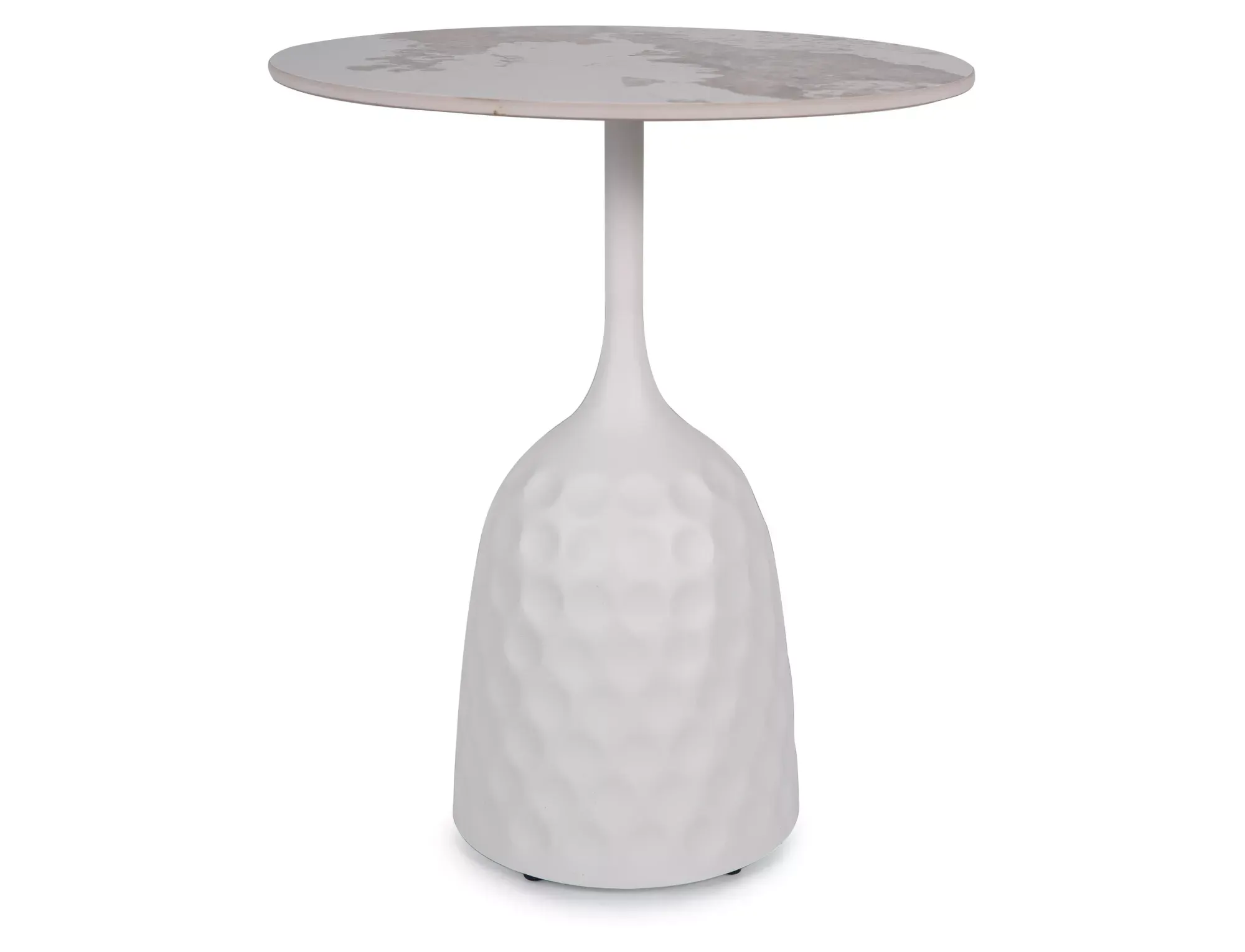 Ława okrągła SALO A 50 cm biały