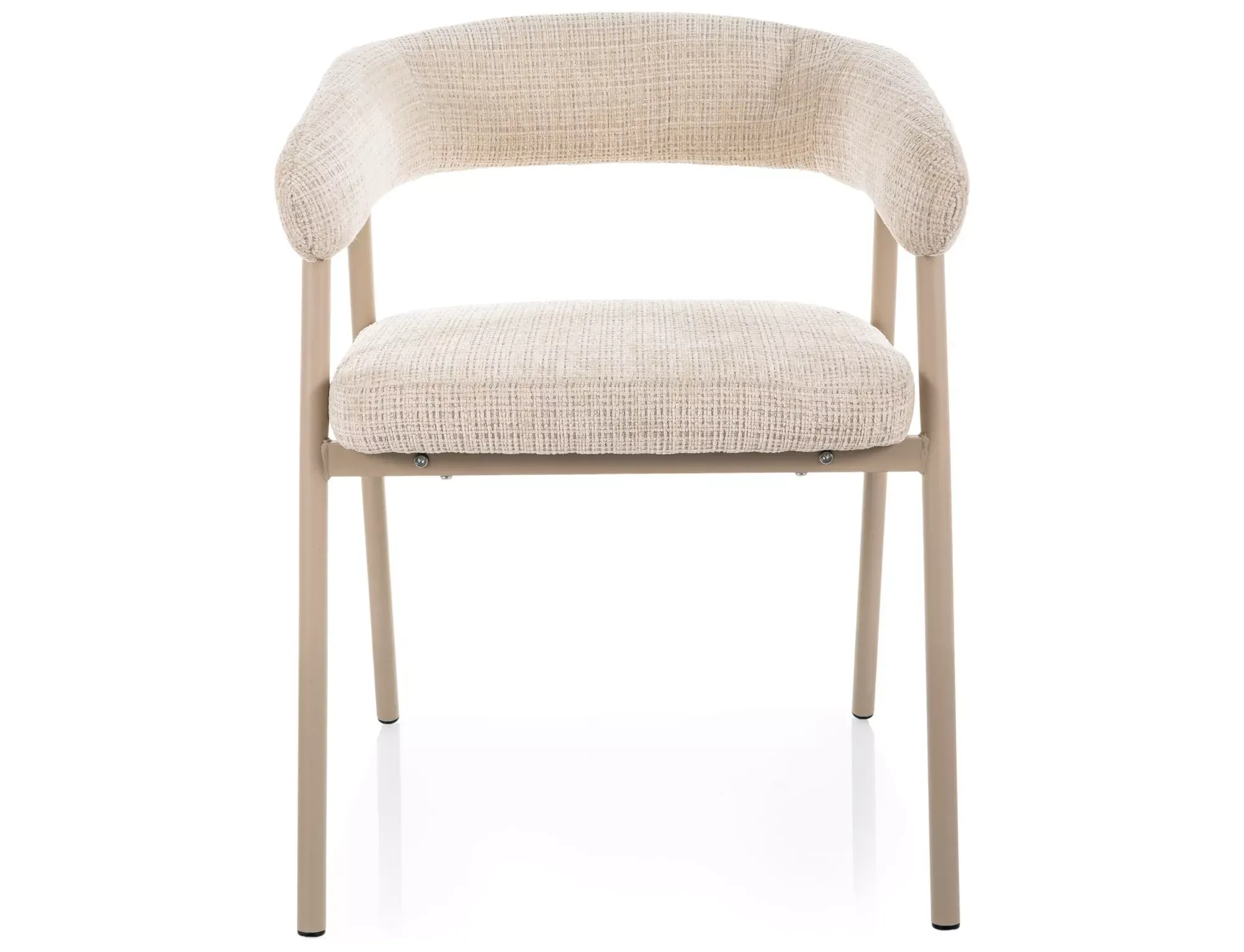 Krzesło z podłokietnikami KATANA TAP.257 beżowy kaszmir - KATANAKBE