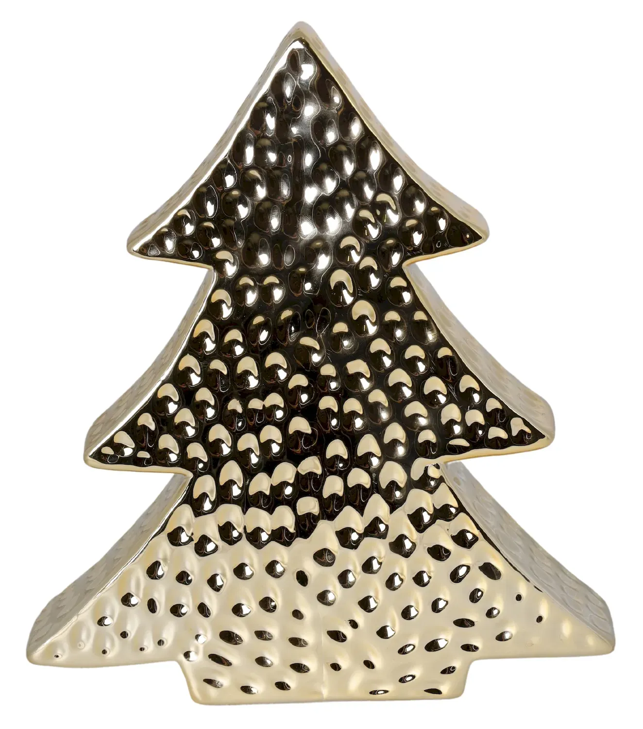 CHOINKA ceramiczna ZŁOTA MAXI złota CHOINKA ceramiczna ZŁOTA MAXI złota