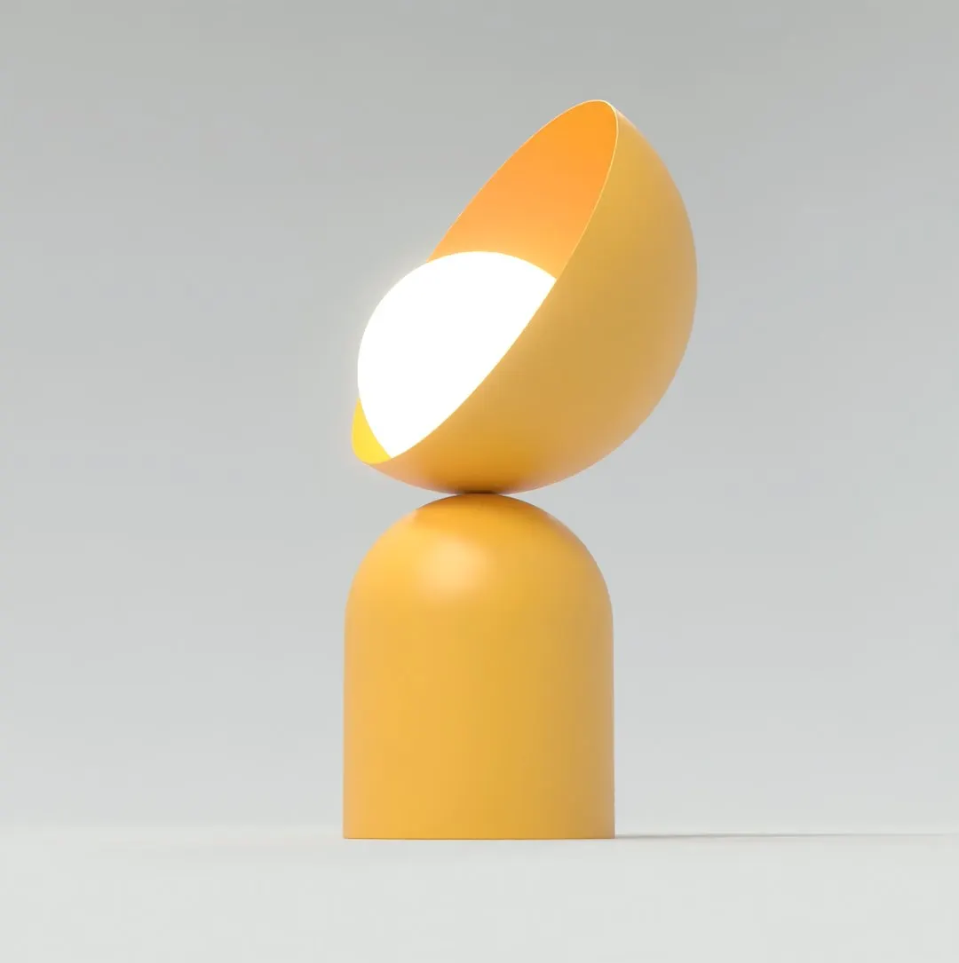 Lampa nocna metalowa BOTO LN1 pomarańczowa