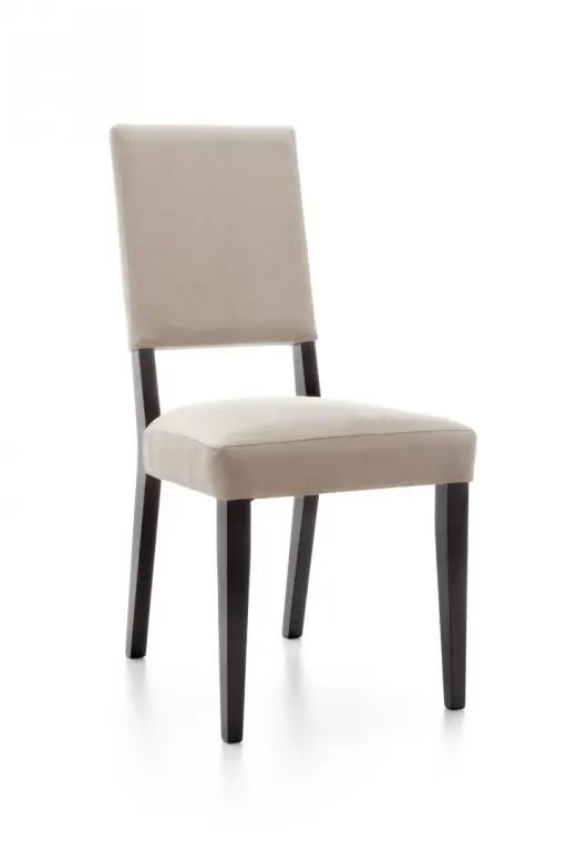 KRZESŁO COTI C116 Drewno bukowe Czarny TK: BRUKLIN 3 BEŻOWY