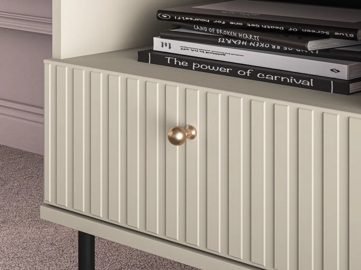 Szafka nocna z 1 szufladą Sophie 07 cashmere - 1SOPH07-001