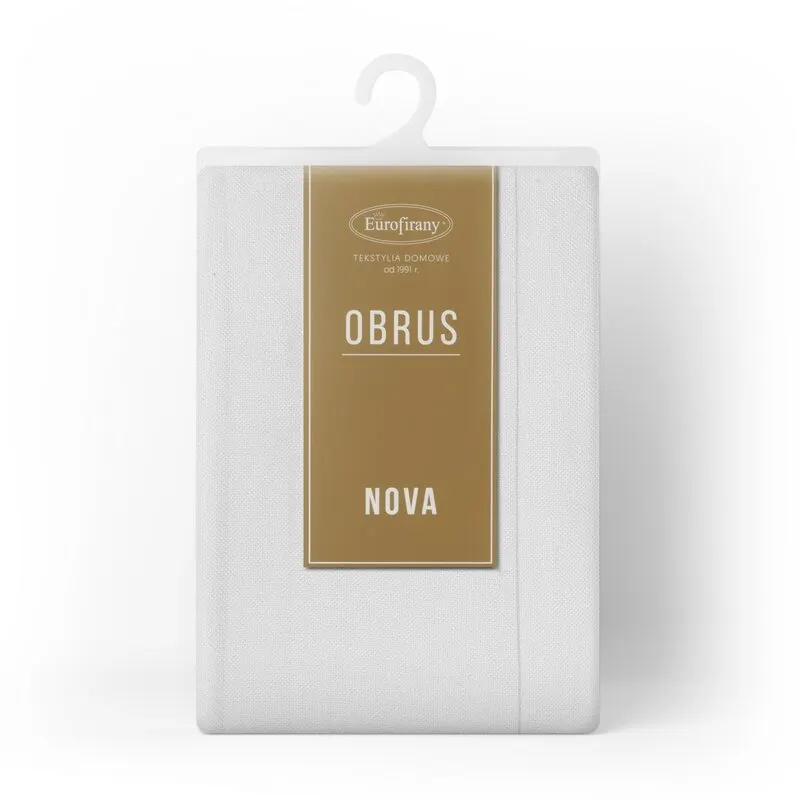 OBRUS STELLA 2 145 X 350 CM BIAŁY