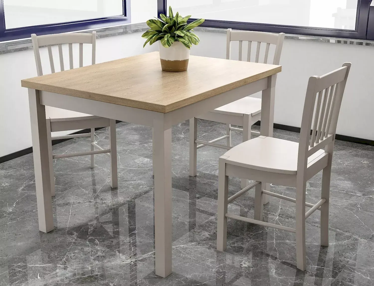 Stół nierozkładany ADAM 65x90 dąb cremona torro kaszmirowy Signal - ADAMDCTKA90