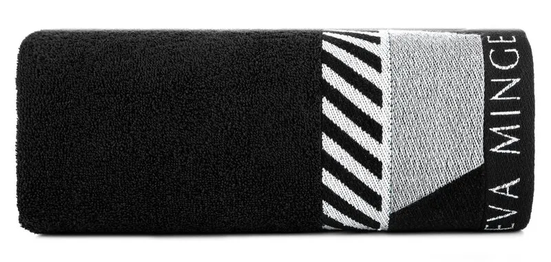 RĘCZNIK EVA7 50 X 90 CM CZARNY - EU_441961