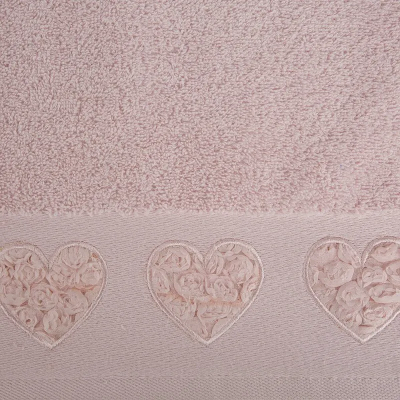 RĘCZNIK KAMILA (03) 50 X 90 CM PUDROWY RÓŻ - EU_418620